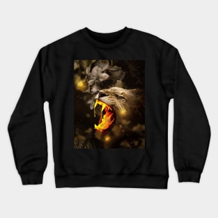 Gold Lion Crewneck Sweatshirt